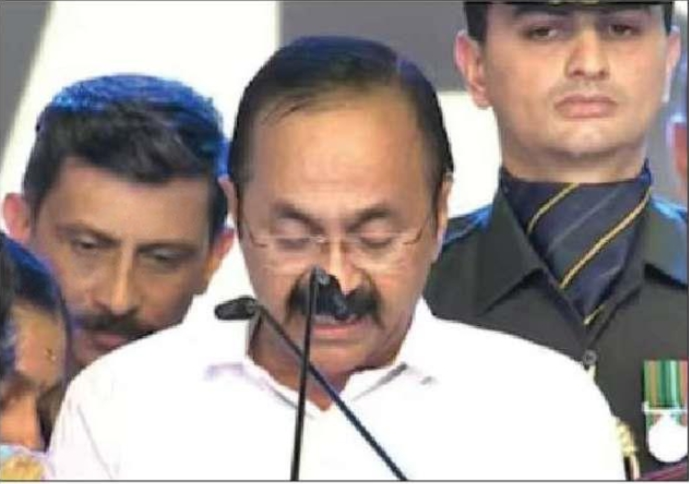 କେରଳ ମୂଖ୍ୟମନ୍ତ୍ରୀ ଭାବେ ଶପଥ ନେଲେ ସତୀଶନ